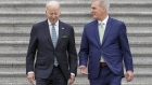 Joe Biden and Kevin McCarthy